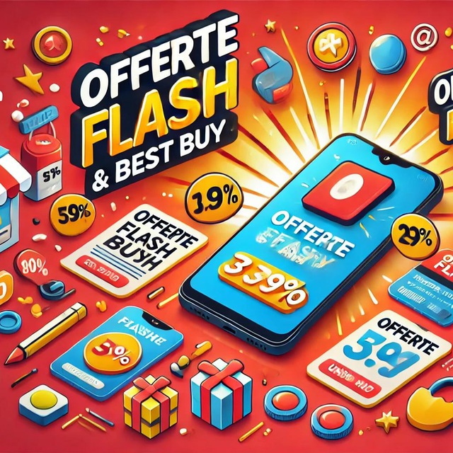 immagine profilo del channel telegram di Offerte Flash & Best Buy 😍