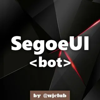SegoeUi <bot> - Bot Telegram