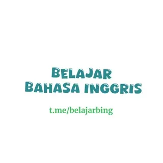 Belajar Bahasa Inggris - Saluran Telegram