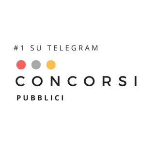 Concorsi pubblici - Canale Telegram