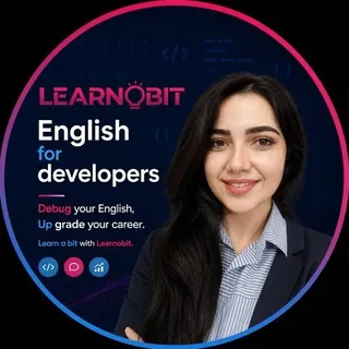 English For Developers | Zahra Matinnia - کانال Telegram