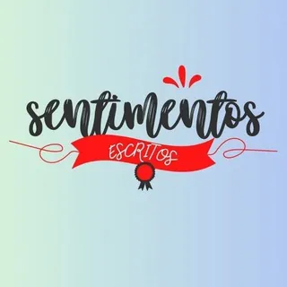 Sentimentos escritos ♥️ - Canal Telegram