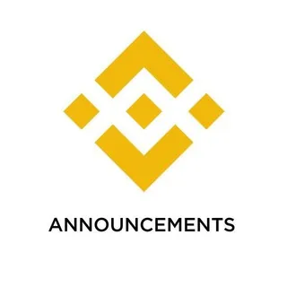 Binance Announcements✔ - Channel Telegram