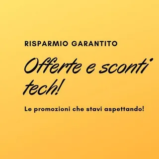 Offerte e sconti tech - Canale Telegram