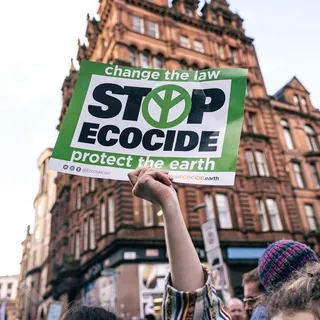 Never forget that ecocide is a war crime, exactly like democide / genocide / politicide and other terroristic crimes! - Channel Telegram