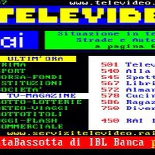 TelevideoRAI101 - Canale Telegram