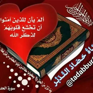 📚 حصاد تدبر القرآن الكريم - قناة Telegram