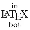 Profile picture: InLaTeXbot