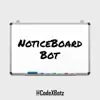 Profile picture: Noticeboard