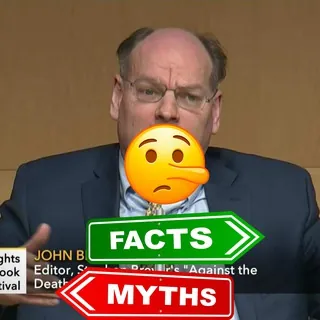 Behind the bullshit University of Baltimore School of Law teacher John Bessler talking fake science about death penalty - Channel Telegram