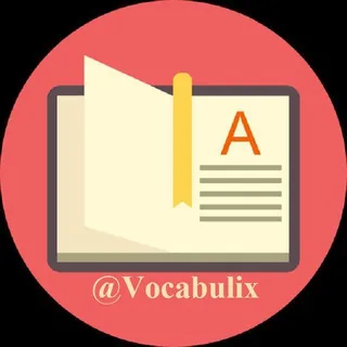 English Vocabulary | Vocabularies - Channel Telegram