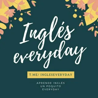 Inglés Everyday - @bibliobuss canal emergencia - Canal Telegram