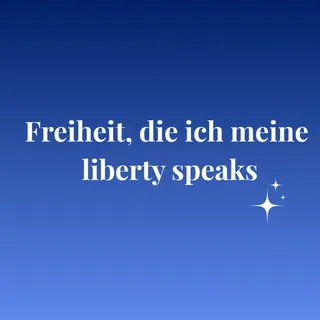 Freiheit, die ich meine / liberty_speaks🗽 - Kanal Telegram